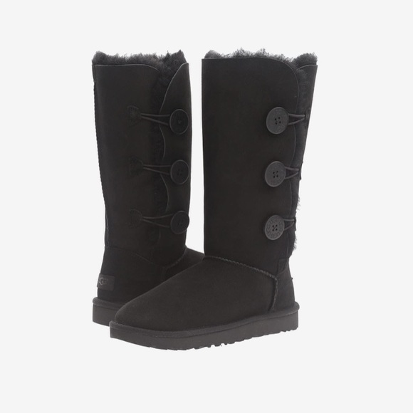 UGG Shoes - UGG Women's Black Bailey Button Triplet II